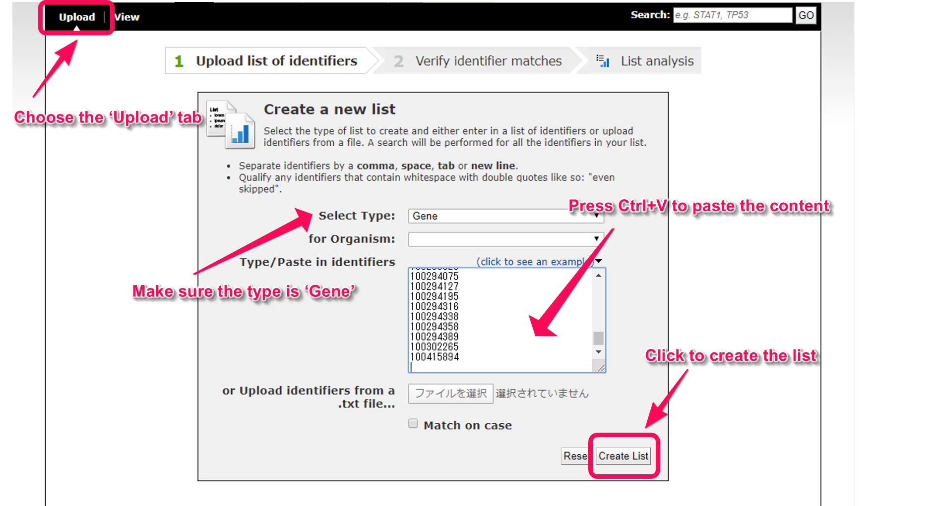 Targeting Tab Tutorial